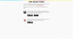 Desktop Screenshot of m.irishtimes.com